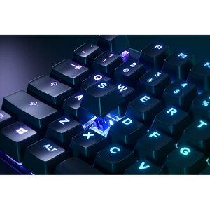 SteelSeries Apex 5 Gaming Keyboard - Cable Connectivity - USB Interface - English (US) - Black - Mechanical Keyswitch - Br