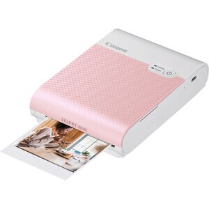 Canon SELPHY QX10 Dye Sublimation Printer - Colour - Photo Print - Portable - Pink - 43 Second Photo - 287 x 287 dpi - Wir