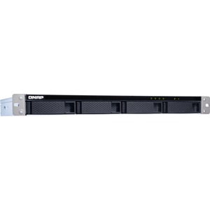 QNAP Drive Enclosure SATA/600 - 1U Rack-mountable - 4 x HDD Supported - 4 x Total Bay