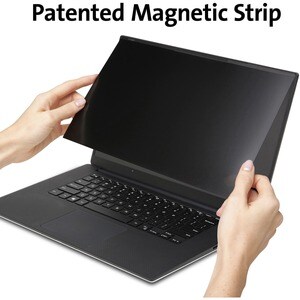 Kensington MagPro 14.0" Laptop Privacy Screen with Magnetic Strip Black - For 14" (355.60 mm) Widescreen LCD Notebook - 16