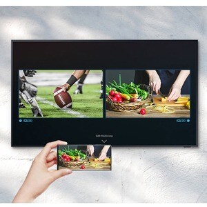 Samsung The Terrace LST7T QN65LST7TAF 64.5" Smart LED-LCD TV - 4K UHDTV - Titan Black - Quantum Dot LED Backlight - Bixby,