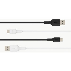 BELKIN BOOST CHARGE USB-A TO USB-C CABLE. 2M. BLACK