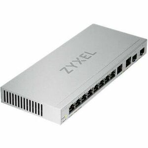 Zyxel 12-Port Multi-Gigabit Ethernet Web Managed Switch | 2 x 2.5GB | 2 x 10G SFP+ Fiber | 8 x GbE Ports | Plug & Play | D
