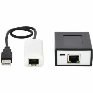 Eaton Tripp Lite Series 4-Port USB over Cat5/Cat6 Extender Kit with Power over Cable - USB 2.0, Up to 164.04 ft. (50M), Bl