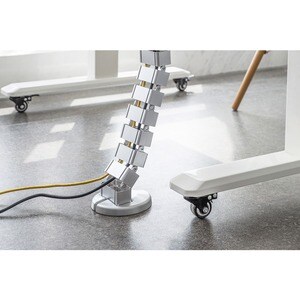Digitus Kabelführung - Silber - 1 Pack Paket - Kabelführung - 1,3 m Länge - ABS-Kunststoff, Metall