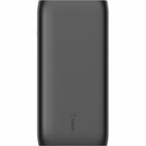 Belkin 30W USB-C 2-Port Power Bank - 20k mAh - 1xUSB-C (30W), 1xUSB-A (12W) - Portable Charger - Black - For Smartphone, T