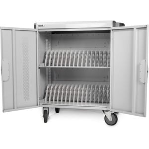 Rocstor Volt V32 Charging Cart with Intelligent Power Charging - Up to 32 Device - Intelligent Power Charging Cart for Not