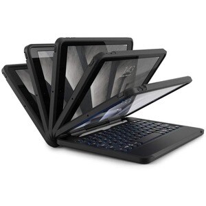 ZAGG Rugged Book Rugged Keyboard/Cover Case (Book Fold) for 10.2" (259.08 mm) to 10.5" (266.70 mm) Apple iPad Pro, iPad (7