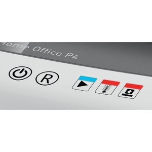 Leitz IQ Slim Paper Shredder - Continuous Shredder - Cross Cut - 10 Per Pass - for shredding Paper - 4 mm x 28 mm Shred Si