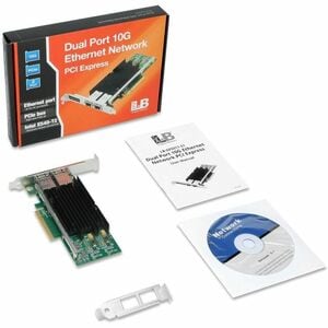 SIIG Dual Port 10G Ethernet Network PCI Express - PCI Express 2.0 x8 - 2 Port(s) - 2 - Twisted Pair - 10GBase-T - Intel X5