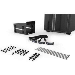 be quiet! Pure Base 500 BGW37 Computergehäuse - ATX, Micro ATX, Mini ITX Motherboard Supported - Gehärtetes Glas, Acrylnit