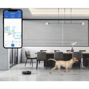 DEEBOT OZMO T8 AIVI VACUUMING MOPPING ROBOT W/ AI
