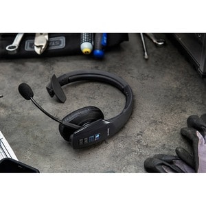BlueParrott B450-XT BPB-45020 Headset - Mono - Wireless - Bluetooth - 300 ft - 150 Hz - 6.80 kHz - Over-the-head - Monaura