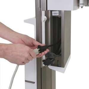 Ergotron CareFit Medizinische Warenkorb - TAA-konform - Drücken/Ziehen Griff - 17 kg Belastbarkeit - 4 Rollen - 12,70 cm (