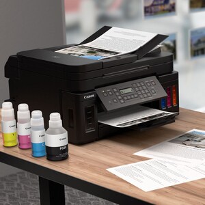 Canon PIXMA G7050 Sem fios Impressora multi-funcional de jato de tinta - Cor - Copiadora/Fax/Impressora/Scanner - 4800 x 1