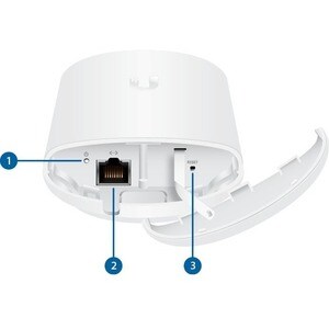 Ubiquiti NanoStation AC Loco Loco5AC IEEE 802.11ac 450 Mbit/s Wireless Access Point - 5 GHz - MIMO Technology - 1 x Networ