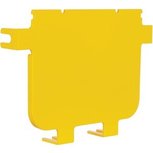 Eaton Tripp Lite Series Toolless End Cap for Fiber Routing System, 120 mm (5 in.) - End Cap - Yellow - Polyvinyl Chloride 