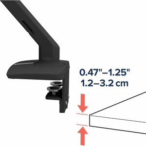 MXV Desk Monitor Arm (Matte Black)