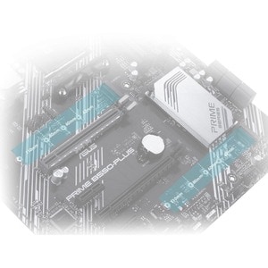 Carte Mère Asus Prime B550-PLUS - AMD B550 Chipset - Socket AM4 - ATX - 128 Go DDR4 SDRAM RAM maximale - DIMM, UDIMM - 4 x