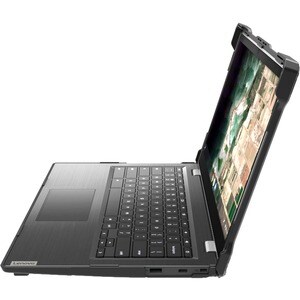 MAXCases Extreme Shell-S for Lenovo 14e Chromebook 14" Gen 1 AMD & 14w Windows (Black) - For Lenovo Chromebook - Textured 
