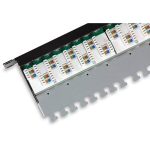 24-Port Cat6a Shielded Patch Panel