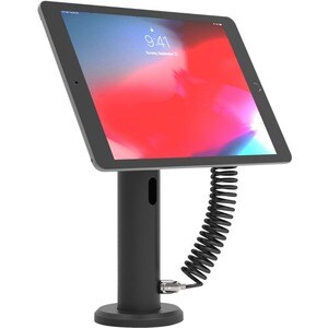 Compulocks Universal Tablet Magnetic Counter Stand with Cable Lock Black - Universal Mounting Options, Snap on\off for Ful