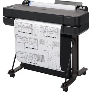 HP Designjet T630 Inkjet Large Format Printer - 24" Print Width - Color - 4 Color(s) - 30 Second Color Speed - 2400 x 1200