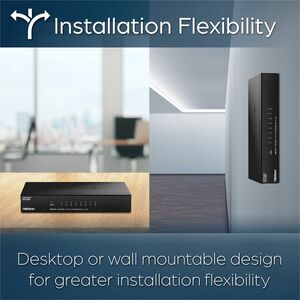 TRENDnet TEG-S380 8 Anschlüsse Ethernet-Switch - 2.5 Gigabit Ethernet - 2.5GBase-T - TAA-konform - 2 Unterstützte Netzwerk