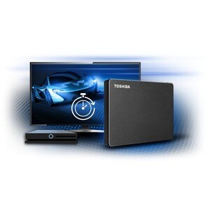 Toshiba Canvio Gaming HDTX120EK3AA 2 TB Portable Hard Drive - 2.5" External - Black - Gaming Console, Desktop PC Device Su