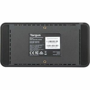 Targus DOCK310EUZ USB Type C Docking Station for Monitor, Notebook - Charging Capability - Black - 2 Displays Supported - 