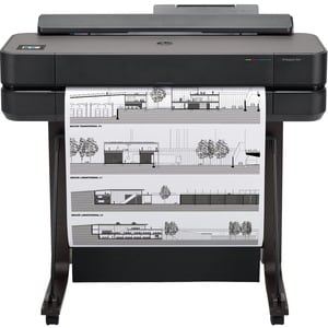 Impresora de gran formato de inyección de tinta HP Designjet T650 - 610mm (24.02") Ancho de Impresión - Color - 4 Color(es