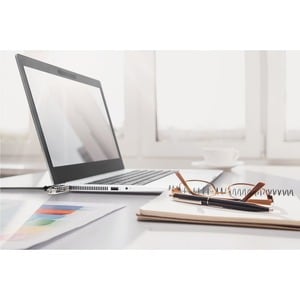 Kensington Cable Lock For Notebook - Resettable - 4-digit - Combination Lock - Carbon Steel - For Notebook