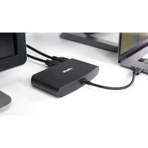 CalDigit Docking Station - for Notebook - 15 W - Thunderbolt 3 - 3 x USB Ports - 1 x USB 2.0 - 1 x USB 3.0 - Network (RJ-4