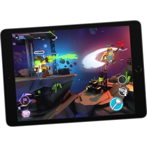 Apple iPad (8th Generation) Tablet - 25,9 cm (10,2 Zoll) - 3 GB RAM - 128 GB - iPadOS 14 - 4G - Grau - Apple A12 Bionic So