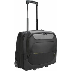 Targus CityGear TCG717GL Carrying Case (Roller) for 15" to 17.3" Notebook, Travel, Equipment, Accessories - Black - Shock 