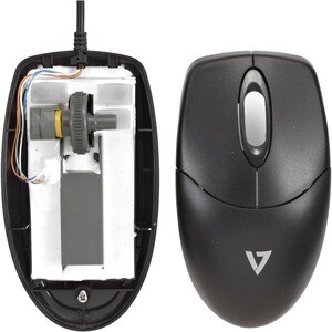 V7 CKU700FR Keyboard & Mouse - AZERTY - French - USB Cable Keyboard - Keyboard/Keypad Color: Black - USB Cable Mouse - Opt