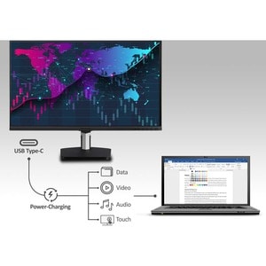 ViewSonic ViewBoard ID2455 23.8" LCD Touchscreen Monitor - 16:9 - 6 ms GTG (OD) - 24" Class - Projected Capacitive - 10 Po