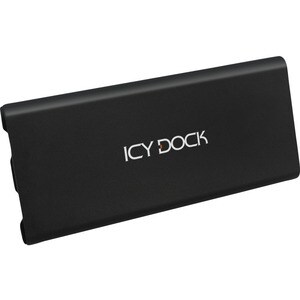 Icy Dock ICYNano MB861U31-1M2B Drive Enclosure PCI Express NVMe, M.2 - USB 3.2 (Gen 2) Type C Host Interface External - Bl