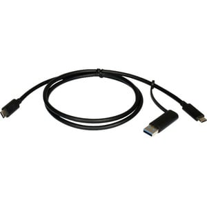 Port Connect USB 3.1 (Gen 1) Type A, USB 3.1 (Gen 1) Type C Docking Station for Mouse, Monitor, Scanner, Printer - 100 W -