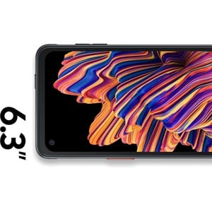 Samsung Galaxy XCover Pro SM-G715U1 64 GB Smartphone - 16 cm (6.3") Active Matrix TFT LCD Full HD Plus 2340 x 1080 - Corte