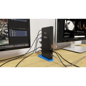 Station d'accueil i-tec USB Type A+C pour Notebook/Moniteur - 4 x USB 2.0 - 3 xUSB 3.0 - <span style="color: rgb(30, 34, 4