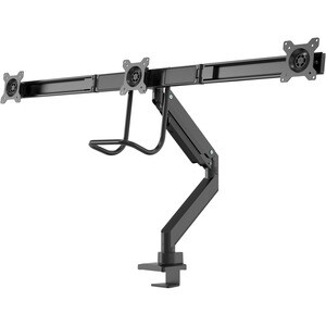 Neomounts Neomounts Pro NM-D775DX3BLACK Desk Mount for Flat Panel Display - Black - 3 Display(s) Supported - 68.6 cm (27")