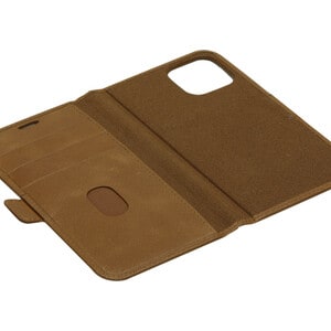 dbramante1928 ApS Lynge Carrying Case (Wallet) Apple iPhone 12, iPhone 12 Pro Smartphone - Tan - Full Grain Leather Body -