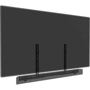 Staffa montaggio ITB per Sound Bar Speaker - Nero - Regolabile in altezza - 10 kg Capacità di carico - 800 x 400 - Acciaio