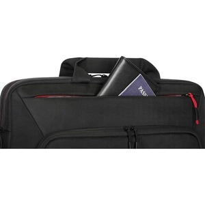 Lenovo Essential Plus Carrying Case Rugged (Briefcase) for 39.6 cm (15.6") Notebook - Black - Weather Resistant, Wear Resi