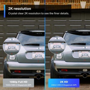 Cámara de red Tapo TAPO C310 3Megapíxel Exterior HD - 29.87m Infrarrojos Visión Nocturna - H.264 - 2304 x 1296 - 3.89mm - 