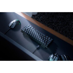 Razer Huntsman Mini - Clicky Optical Switch - US - Black - Cable Connectivity - USB Type C Interface - On The Fly Macro Re