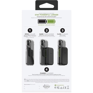 mophie juice pack connect -Removable Portable Wireless 5,000mAh battery - For iPhone, Qi-enabled Device, Smartphone, USB T