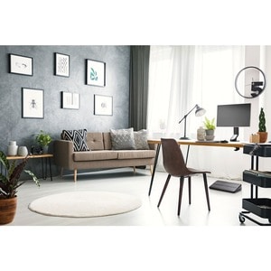 Kensington Space-Saving Foot Rest - Washable, Soft, Non-slip, Adjustable Tilt Angle, Compact, Easy to Clean, Ergonomic, Ro