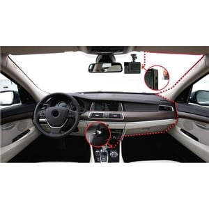 Transcend DrivePro 550B Digital Camcorder - 6.1 cm (2.4") LCD Screen - STARVIS - Full HD - 16:9 - H.264, MP4 - USB - micro